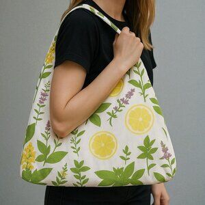 Botanical Citrus Harmony – Herbal Goldenrod Bag